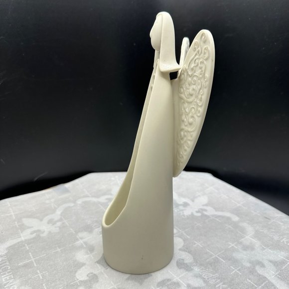 PartyLite Serenity Candle Holder Angel Votive Tea Light Home Decor Collectible - Picture 8 of 9